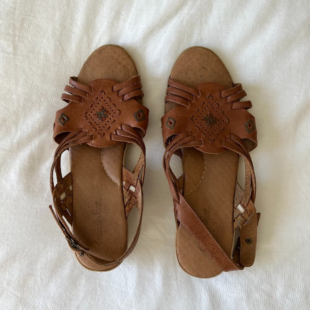 Vintage Leather Sandal Size 7.5